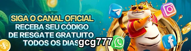 gcg777 apresenta a promoção do canal oficial com códigos diários.