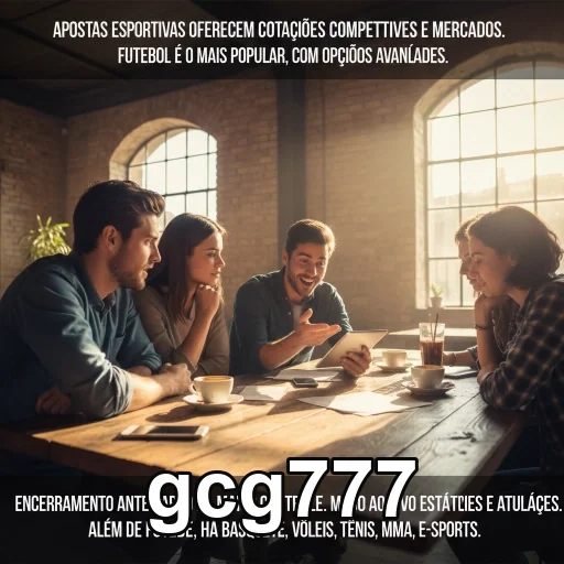 Grupo de amigos discutindo apostas na plataforma gcg777.