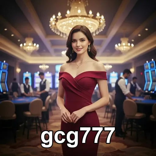 Jogadora VIP no ambiente sofisticado da gcg777.